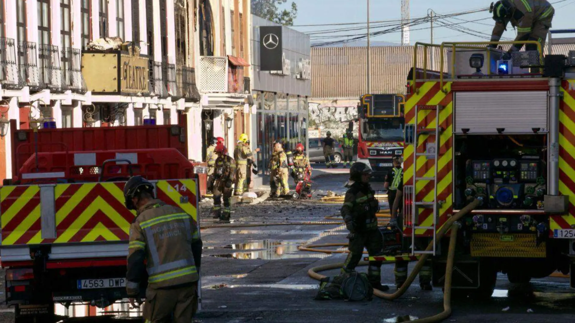 Incendio en una discoteca de España